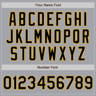 Grijs Twee Custom Zwart-Goud Baseball Jersey Tone Authentic Grijs Twee Custom Zwart-Goud Baseball Jersey Tone Authentic