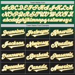 Fashion Kelly Authentic Baseball Jersey Zwart-Goud Custom Green Fade Fashion Kelly Authentic Baseball Jersey Zwart-Goud Custom Green Fade