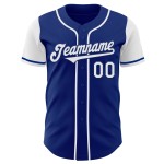 Baseball White Custom Two Jersey Authentieke Koninklijke Toon Baseball White Custom Two Jersey Authentieke Koninklijke Toon
