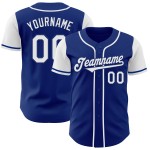 Baseball White Custom Two Jersey Authentieke Koninklijke Toon Baseball White Custom Two Jersey Authentieke Koninklijke Toon