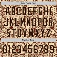 Hart Snack Chocolade Ontwerp 3D Jersey Patroon Foodie Food Authentieke Aangepaste Bruine Crème Honkbal Hart Snack Chocolade Ontwerp 3D Jersey Patroon Foodie Food Authentieke Aangepaste Bruine Crème Honkbal