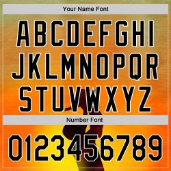 3D Liefde Vader's Gouden Familiedag Honkbal Authentieke Aangepaste Jersey Oud Patroon Zwart-Wit Ontwerp