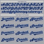 Authentieke Baseball Navy-Light Tone Custom Two Gray Jersey Blue Authentieke Baseball Navy-Light Tone Custom Two Gray Jersey Blue