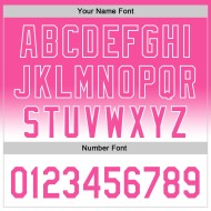 Authentieke 3D Family Love Day-patroonontwerp voor een roze honkbalmoedershirt met kleurverloop in wit Authentieke 3D Family Love Day-patroonontwerp voor een roze honkbalmoedershirt met kleurverloop in wit