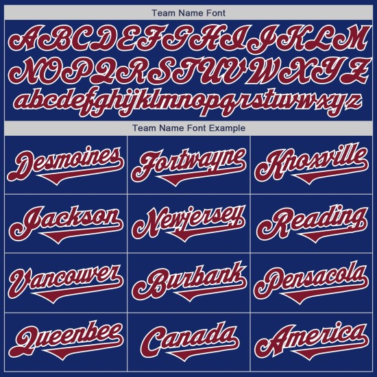 Baseball Royal Crimson-White Jersey Two Tone Authentieke Custom Baseball Royal Crimson-White Jersey Two Tone Authentieke Custom