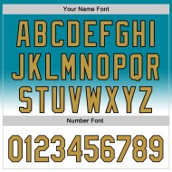 Authentiek goud-zwart honkbalpatroon met verloopontwerp in blauwgroen 3D op maat gemaakt voor Moederdag Authentiek goud-zwart honkbalpatroon met verloopontwerp in blauwgroen 3D op maat gemaakt voor Moederdag