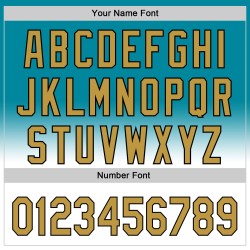 Authentiek goud-zwart honkbalpatroon met verloopontwerp in blauwgroen 3D op maat gemaakt voor Moederdag Authentiek goud-zwart honkbalpatroon met verloopontwerp in blauwgroen 3D op maat gemaakt voor Moederdag