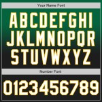 Fashion Kelly Authentic Baseball Jersey Zwart-Goud Custom Green Fade Fashion Kelly Authentic Baseball Jersey Zwart-Goud Custom Green Fade