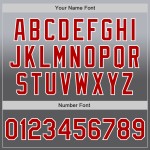 Fade Steel Jersey Authentieke Mode Rood Grijs Aangepast Grijs-Wit Honkbal Fade Steel Jersey Authentieke Mode Rood Grijs Aangepast Grijs-Wit Honkbal