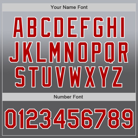 Fade Steel Jersey Authentieke Mode Rood Grijs Aangepast Grijs-Wit Honkbal Fade Steel Jersey Authentieke Mode Rood Grijs Aangepast Grijs-Wit Honkbal