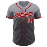 Fade Steel Jersey Authentieke Mode Rood Grijs Aangepast Grijs-Wit Honkbal Fade Steel Jersey Authentieke Mode Rood Grijs Aangepast Grijs-Wit Honkbal
